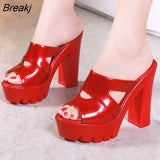 Women's Wear 2023 Summer New Fish Mouth All-match Casual Waterproof Platform Thick High-heeled Thick-heeled Sandals