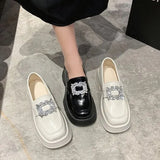 Shoes Ladies Black Flats Casual Female Sneakers Oxfords Women's Modis Bow-Knot British Style Ladies' Footwear Round Toe