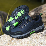 Men Winter Snow Boots Waterproof Casual Sports Shoes Warm Men's Boots Large Size Outdoor Low Top Hiking Boots Work
