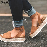 Shoes for Women High Heels Sandals Summer Shoes 2021 Flip Flop Chaussures Femme Platform Sandals Plus Size