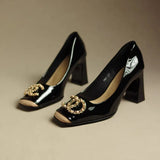 New Arrival Fashion Square Toe Sandals for Women High Heels Summer Comfort Simplicity Slingbacks Shoes Sandalias De