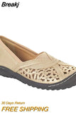 Women Shoes 2023 Trendy Hollow Breathable Casual Shoes Women Size 43 Sport Sandals Flat Loafers Sandalis Zapatos