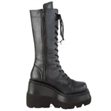 Breakj Winter New With Thick Bottom Slope And Long Boots Female Burst Knight