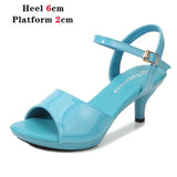 Sandals Women Shoes Size 43 Thin Heels Summer Naked Color Peep Toe High Heels Sexy Nightclub Party Slides Heels