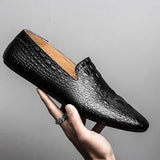 Men Shoes Moccasins genuine Leather Casual Driving slip on Shoes fashion Men Loafers outdoor Moccasins Italian Shoes for Men
