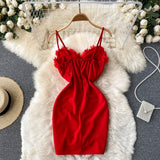 Women Spaghetti Strap V-neck Mini Party Dress Fashion Summer Sleeveless High Waist Drawstring Ruched Bodycon Club