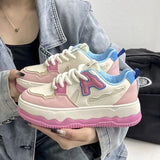 Platform Sneakers Women's Kawaii Sports Shoes Casual Comfortable Vulcanize shoes Harajuku Lolita shoes sneakers for