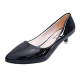 Cm Low Heel High Heels Stiletto Wild Women's Shoes Simple Comfort Work Shoes Shallow Mouth Pointed Single Shoes Fashion
