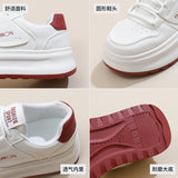 Breakj White Shoes Women Autumn 2025 New Shoes Korean Version Ins Niche Design Joker Board Shoes Casual Women's Shoes XY