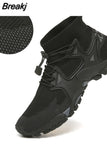 Mesh Breathable Hiking Shoes Size 36-47 Mens Sneakers Outdoor Trail Trekking Mountain Climbing Sports Shoes for