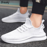 Sneakers Summer Lightweight Men Casual Shoes Breathable Male Footwear Lace Up Walking Shoe Sport Running