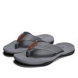 Summer Men Flip Flops Beach Sandals Anti-slip High Quality Men Shoes Trendy Men Beach Slipper Big Size