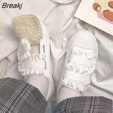 for Women Women's Shoes Japanese Lace White Shoes Female 2023 New Female Wild Ulzzang Cute Canvas Shoes