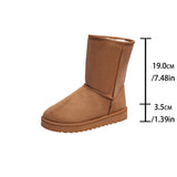 Breakj Boots Women 2025 New Winter Women's Shoes Plus Thick Warm Cotton Shoes Women Autumn And Winter Cotton