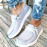 Women Vulcanize Shoes Summer Sneakers Ladies Casual Flat Shoes Ladies Trainers Fashion Canvas Shoes Women Tenis Feminino