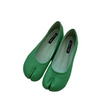 Split Toe Flats Shoes Women Brand Ballerina Ninja Tabi Cozy Loafers Female Mary Jane Casual Moccasins Ladies Shoes