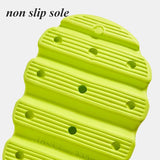 Hollow Out Women's Cloud Slippers 2023 New Closed Toe High Platform Woman Slipper Outdoor Non Slip Thick Bottom