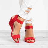 Breakj Size Spring / Summer 2023 Sandals With Medium Heel Buckle