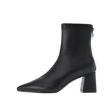 White Very High Heels Female Ankle Boots Heeled Footwear Pointed Toe Short Shoes for Women Winter 2023 Sale Quality
