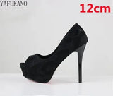 Silk Embroidered Flower Peep Toe High Heels 2023 New Stiletto Platform Wedding Banquet Dress 14Cm Sexy Ladies