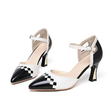 Damskie Women Fashion Black Suede High Heel Shoes Lady Casual Blue Rivet Party Heels Female Spring Summer Pumps