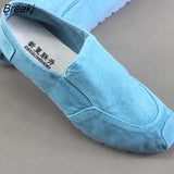 Summer New Style Women's Singles Shoes Old Beijing Cloth Shoes Denim Canvas Shoes +Pure hand embroidered insole HOT