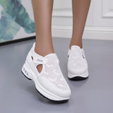 Woman 2024 Trend Casual Sneakers Shoes Female Platform Shoes Ladies Shoes Mesh Breathable Comfort Tennis Women