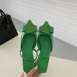 Spring Women Slingback Sandals Fashion Bow-knot Buckle Ladies Pumps Shoes Thin Low Heel Pointed Toe Slip On