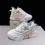 New Fashion Sneakers Women Sports Shoes Platform Mesh Breathable Vulcanized Shoe Wedge Casual Woman Summer Zapatos