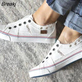 Spring Summer Sneakers Women's Canvas Shoes Female Vulcanize Flats Denim couple shoes zapatillas mujer