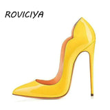 Women Pumps Womens Shoes High Heels 12 cm Stilettos Pumps Shoes For Women Sexy Party Wedding Shoes QP042