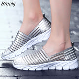 2023Women Shoes 2023 Comfortable Breathable Mesh Vulcanized Shoes Woman Lightweight Lazy Shoes Casual