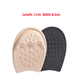 Women Men Pain Relief Forefoot Insert Half Insoles Non-slip Sole Cushion Reduce Size Filler High Heels Pain Relief Shoe