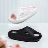 Thick Platform Bathroom Home Slippers Women Outdoor Soft Sole Couple Slides Shoes Woman Non Slip Flip Flops Beach