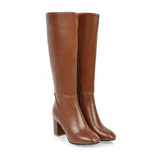 Women Boot 2023 Winter Women Knee High Boots Warm High-heeled Women Shoes Fashion Thin Boots Botas De Mujer Big