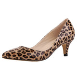 Sexy Pointed Toes 5cm Low Med Kitten High Heels Women Pumps Shoes Spring Brand Design Dress Wedding Shoes Big Size
