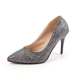 Breakj Heels On The Bed With Flirting Passion Cannon Shoes Sexy Night Club Fine Heded Seduction Sharp-Size Sex Flirting