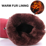 Fashion Tassel Waterproof Winter Boots for Women Non Slip Plush Woman Snow Boots Leisure Warm Cotton Padded Shoes Plus