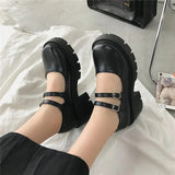 Women heels mary janes platform Lolita shoes on heels Pumps Women's Japanese Style Vintage Girls High Heel shoes for