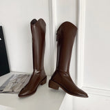 Boots, Autumn Boots, Children's Personality Style, 2024 White Boots, High Heels, Women's Spring And