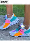 Shoes for Women Fashion Dad Sneakers Tenis De Mujer New Arrival Sneakers Women Bling Vulcanize Shoes Botas De Mujer