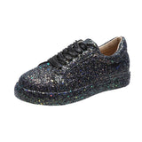 Single Shoes Spring 2025 Flat Shoes Front Lash Casual Single Shoe Round Head Sports Low Top Shoe