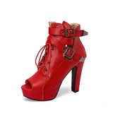 Women Sandals 2023 High Heels Shoes Platform Big Size 45 46 47 48 49 50 New Design Free Shipping Peep Toe Leather Zapatos