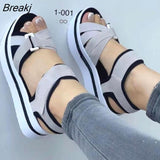 Women Sandals Casual Wedges Sandalias Mujer 2023 New Summer Shoes Women Heels Sandals Platform Peep Toe Wedges Chaussure