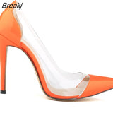 Womens Patent Leather High Heels Corset Pointed Toe Party Pumps Ladies Wedding Shoes US Size