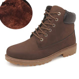 Boots For Women 2023 New Brand Snow Boots Fashion Warm Winter Boots Women Solid Square Heel Shoes Woman Plus Size