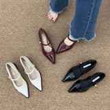 Heels Retro Mary Shoes, High Heels, Women's Shoes, Black Shoes, Autumn And Winter Korean Version Of Sensitive Shoes, Small Leather
