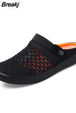 Breathable Men Sandals Summer Outdoor Lightweight Fashion Slippers New Arrivals Slip-on Male Mesh Beach Shoes for
