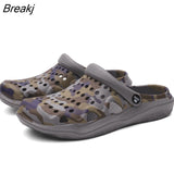Arrival Men's 8 Summer Shoes Men Slippers Breathable Non-slip Mules Male Garden Shoes Casual Beach Sandals