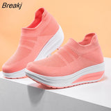 Women Shoes Summer Weave Sneakers Super Light Comfortable Shoes Female Mesh Breathable Sneakers Women